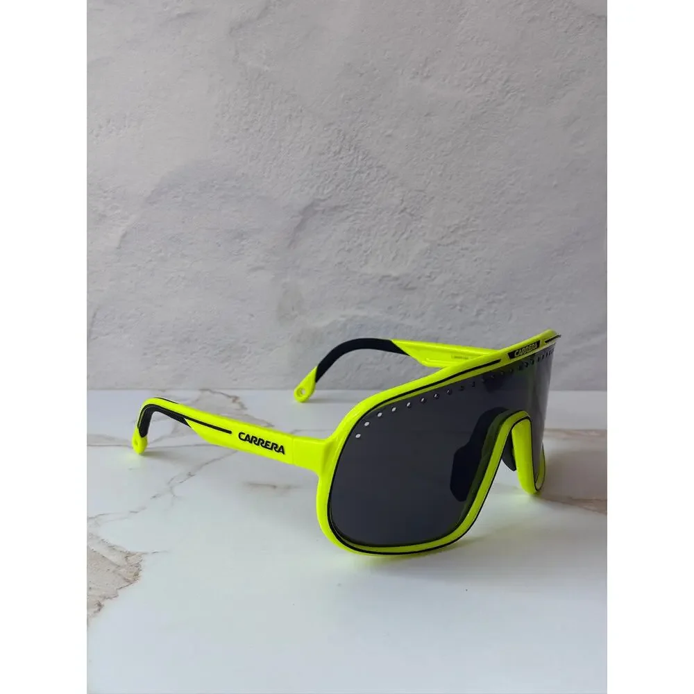 NEW Carrera C Sport 02/S Mask Shield Sunglasses Yellow